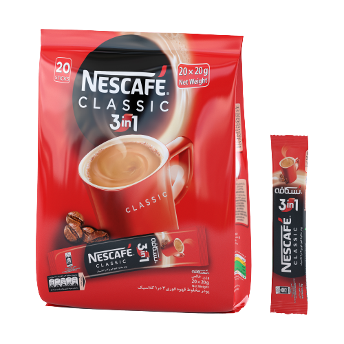 کافی میکس کلاسیک 3در1 نسکافه - 20 ساشه 20 گرمی