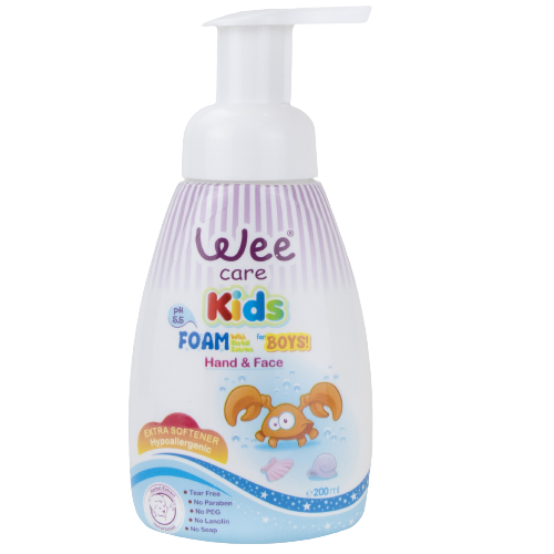 فوم شست و شوی دست کودک وی کر مدل کیدز حجم 200 میلی لیتر